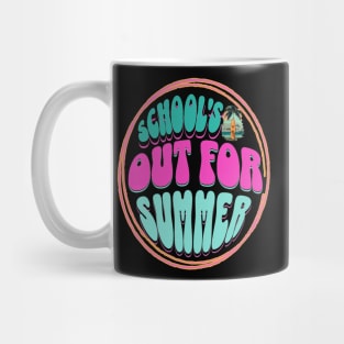 Out For Summer, Hello Summer Funny Surfer Riding Surf Surfing Lover Gifts Mug